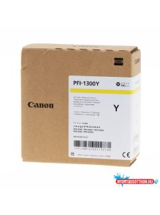 Canon PFI1300 Yellow tintapatron (Eredeti)