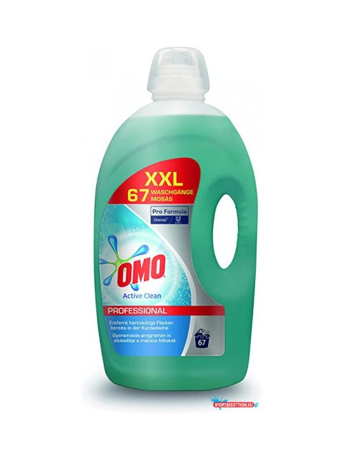 Omo Professional Active Clean folyékony mosószer 5L