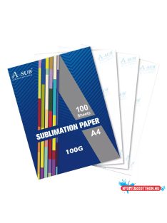 A-SUB 100g szublimációs papír - 100db - A4