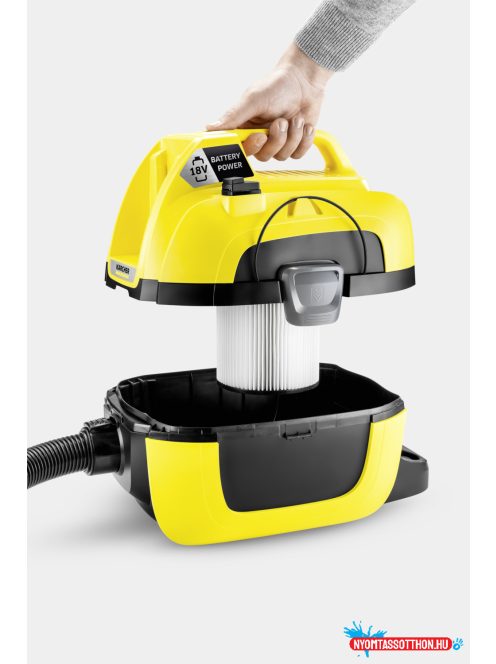 Karcher WD 1 Compact Battery (akkumulátor nélkül) száraz-nedves porszívó