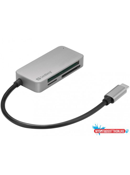 Sandberg USB-C Multi Card Reader Pro