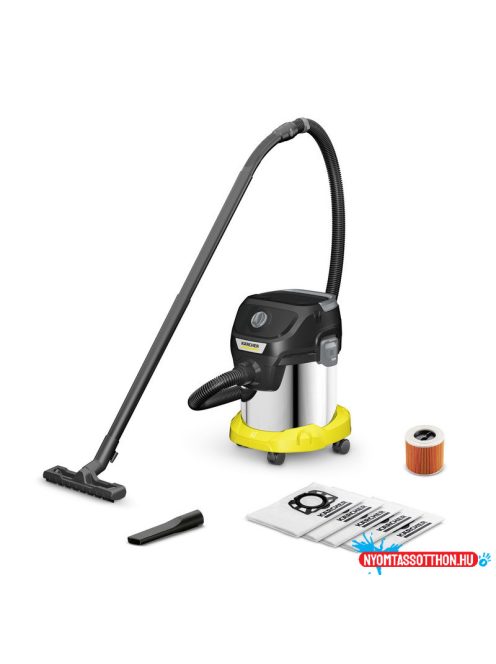 Karcher KWD 3 S V-15/4/20 Anniversary Line EU száraz-nedves, acéltartályos porszívó