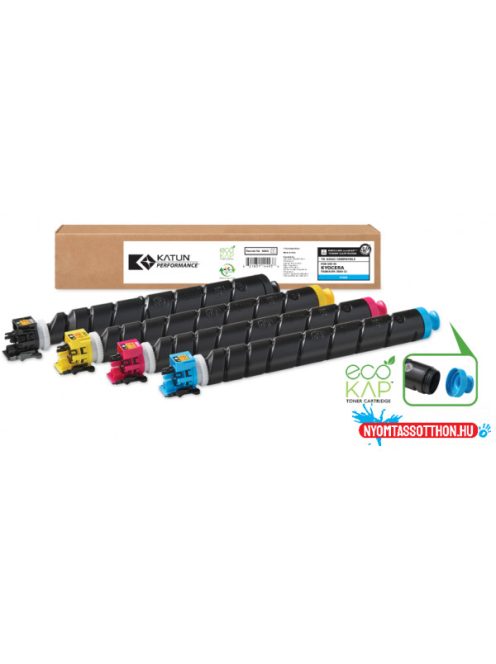 Utángyártott KYOCERA TK8375 Toner Bk 30000 oldal kapacitás KATUN