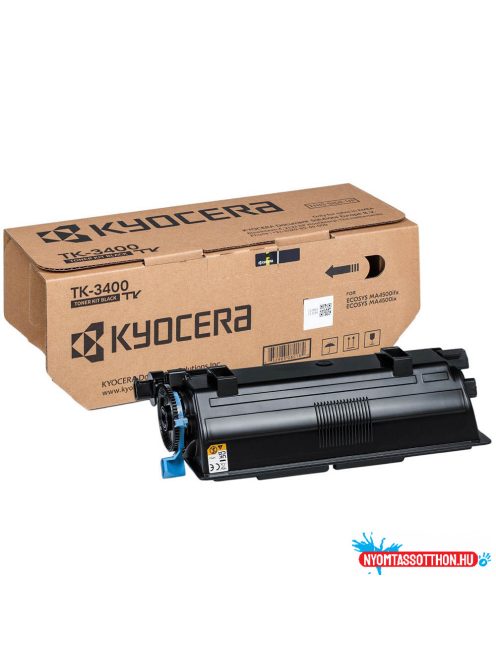 Kyocera TK-3400 Toner Black 12.500 oldal kapacitás