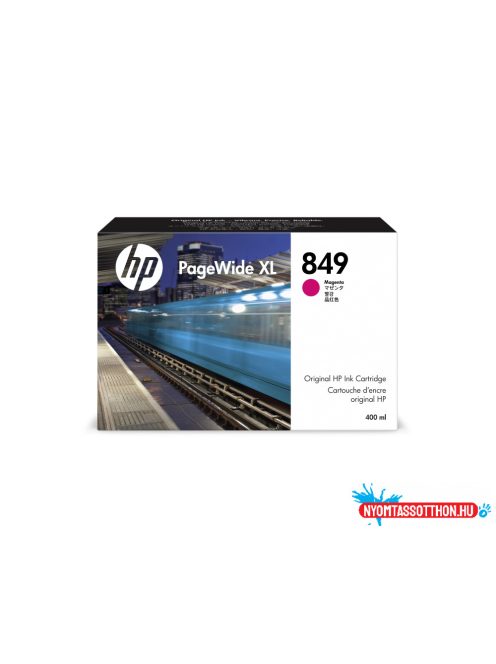 HP 1XB37A Patron Magenta 400ml No.849 (Eredeti)