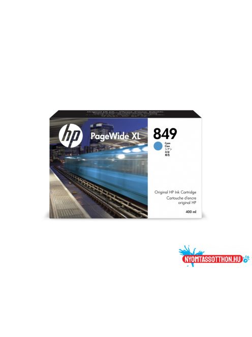 HP 1XB39A Patron Cyan 400ml No.849 (Eredeti)