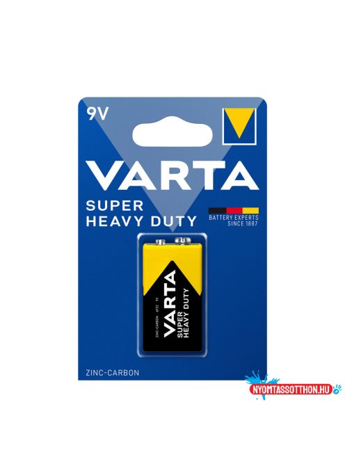 VARTA Superlife Féltartós 9V Elem B1