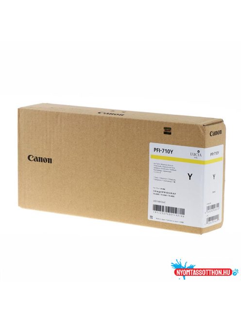 Canon PFI710 Yellow tintapatron 700ml (Eredeti)