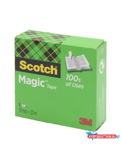 Ragasztószalag 19mmx33m Magic Tape 3M Scotch 810