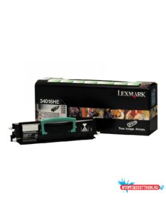   Lexmark E33x/34x High Return Toner 6.000 oldal (Eredeti) 34016HE