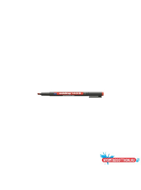 Alkoholos marker 1-3mm, 143B OHP Edding piros