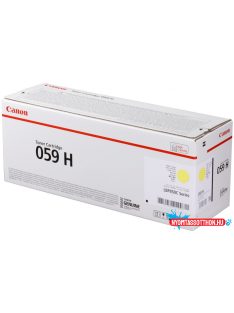 Canon CRG 059H Toner Yellow 13.500 oldal kapacitás