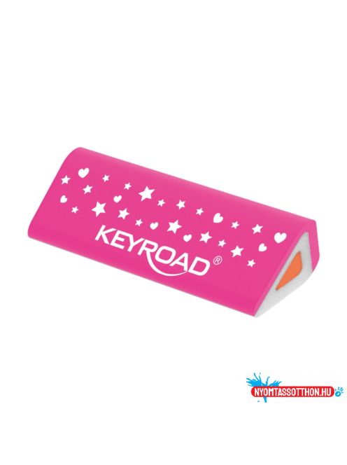 Radír, PVC mentes 24 db/display Keyroad Roo Fix vegyes színek