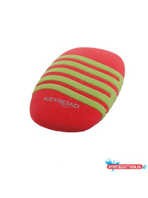 Radír, PVC mentes 30 db/display Keyroad Wave vegyes színek