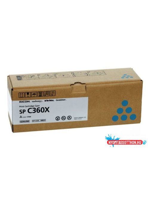 Ricoh SPC360X Toner Cyan (Eredeti)