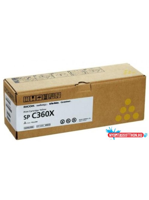 Ricoh SPC360X Toner Yellow (Eredeti)