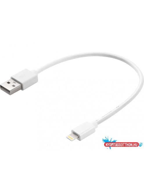 Sandberg USB>Lightning MFI 0.2m White