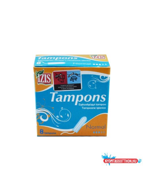 Tampon 8 db/doboz Normál Izis