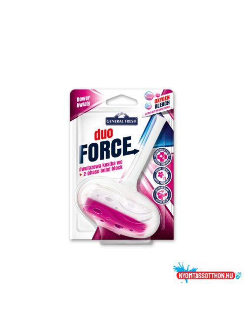 WC illatosító deo 50 gr kosárral Duo Force Virág