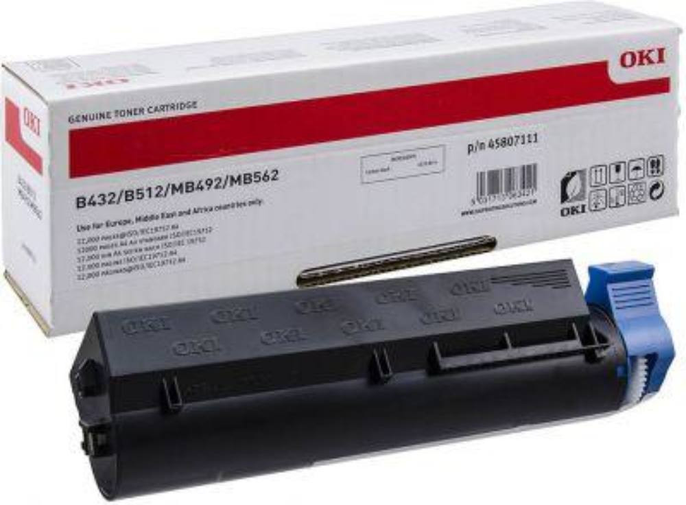 Oki B432/MB492 Toner 12K (Eredeti) (45807111) - Printathome.