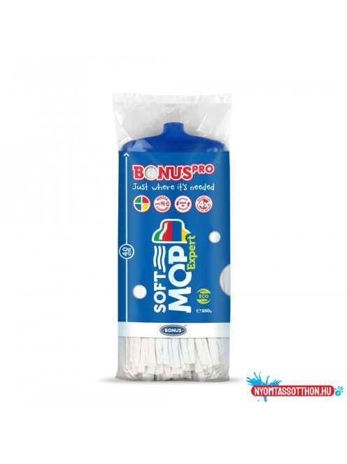 Felmosófej mop 250 g viszkóz Bonus Pro SoftMop Expert_B979