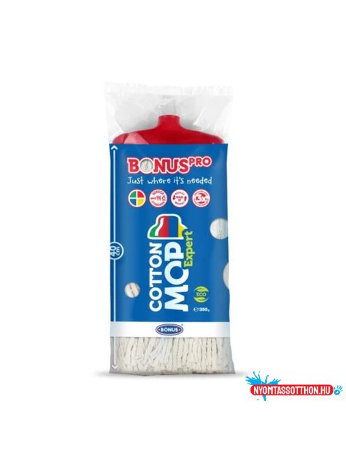 Felmosófej mop 350 g pamut Bonus Pro CottonMop Expert_B832