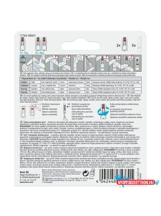   Akasztócsavar öntapadó, állítható, sima felületekhez 3 kg teherbírású 2 darab/bliszter Tesa Powerstrips