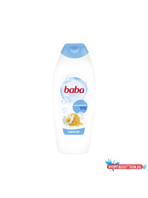 Habfürdõ 750 ml Baba kamilla és méz