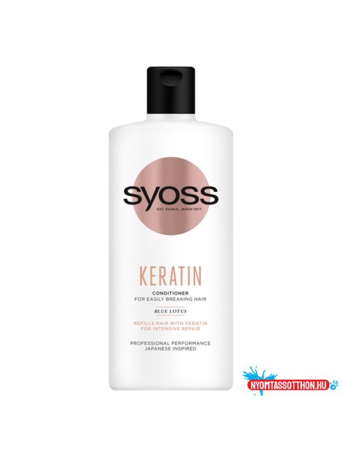 Balzsam 440 ml Syoss Keratin