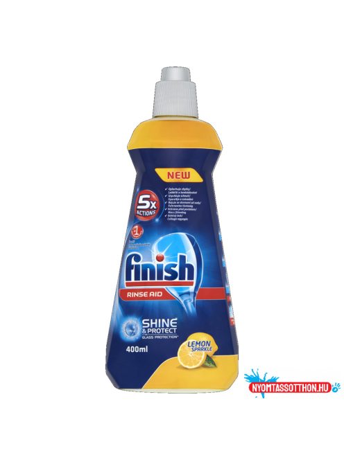 Edényöblítő gépi 400 ml Finish Citrom