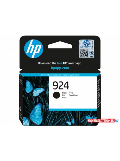 HP 4K0U6NE Tintapatron Black 500 oldal kapacitás No.924