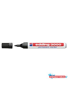 Alkoholos marker 1,5-3mm, kerek Edding 3000 fekete