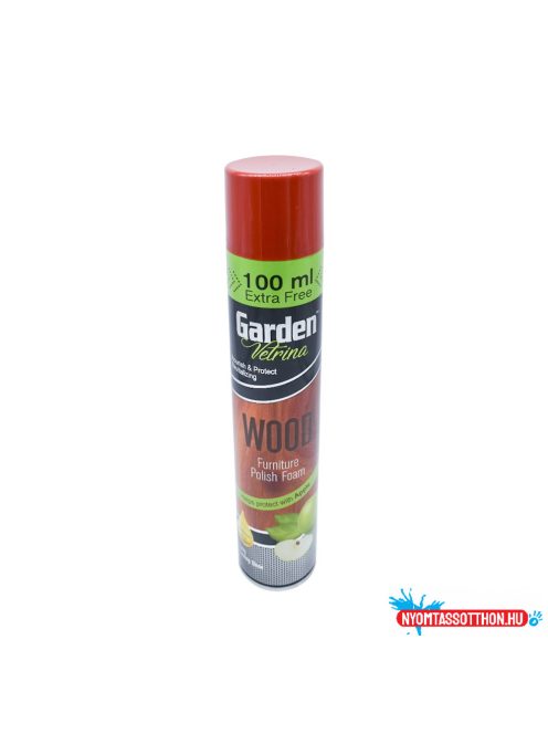 Bútorápoló aerosol 400 ml Garden Vetrina alma