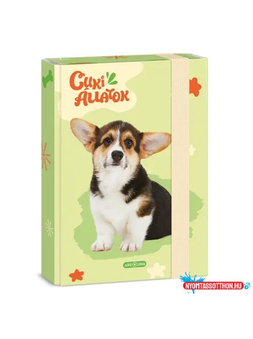 Ars Una Cuki állatok-Welsh corgi A/5 füzetbox