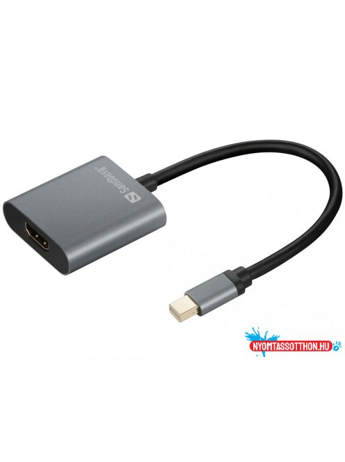 Sandberg Adapter MiniDP1.4>HDMI2.0 4K60