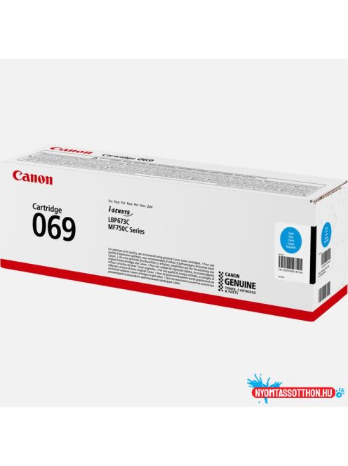 Canon CRG069 Toner Cyan 1.900 oldal kapacitás