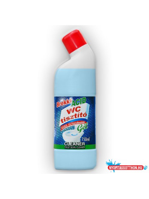 WC tisztító gél 750 ml Brekk Acid