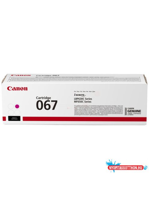 Canon CRG067 Toner Magenta 1.250 oldal kapacitás