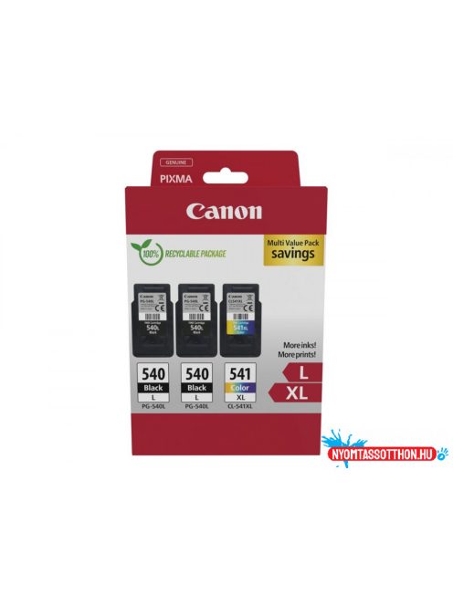 Canon PG-540Lx2 (2x11ml) + CL-541XL (1x15 ml) Multipack