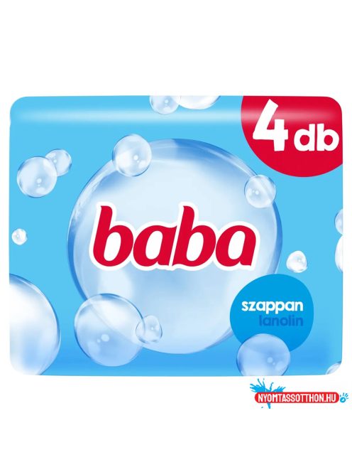 Szappan lanolinos 4 x 90 g Baba