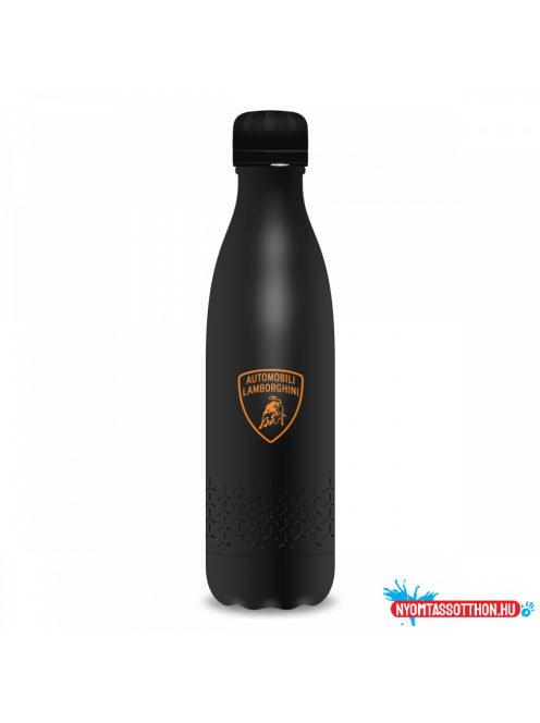 Lamborghini duplafalú fémkulacs-500ml