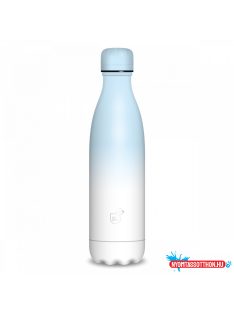 Ars Una duplafalú fémkulacs-500 ml - White-Sky Blue