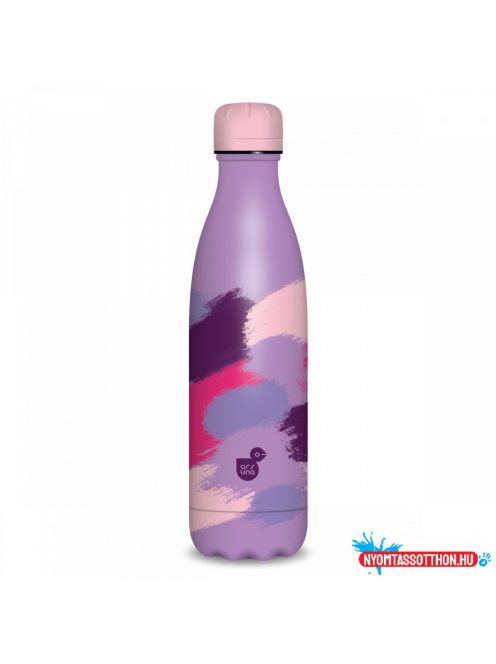 Ars Una duplafalú fémkulacs-500 ml - Spotted purple