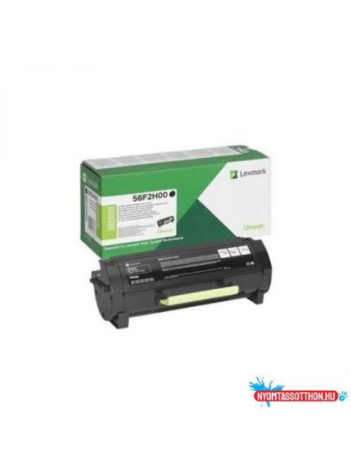 Lexmark MS/MX/32x/42x/52x/62x High Return Toner 15.000 oldal (Eredeti) 56F2H00