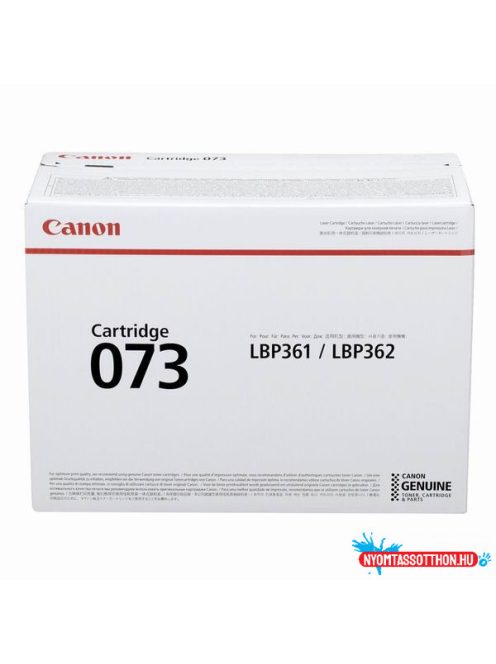 Canon CRG073 Toner Black 27.000 oldal kapacitás