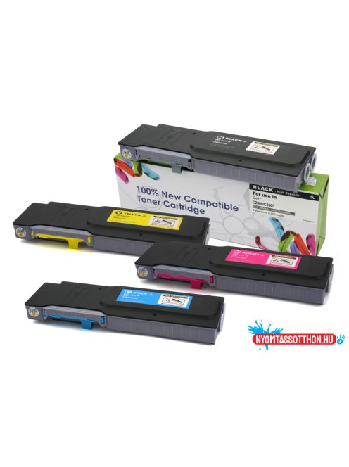 Utángyártott DELL C2660,2665 Toner Magenta 4.000 oldal kapacitás CartridgeWeb