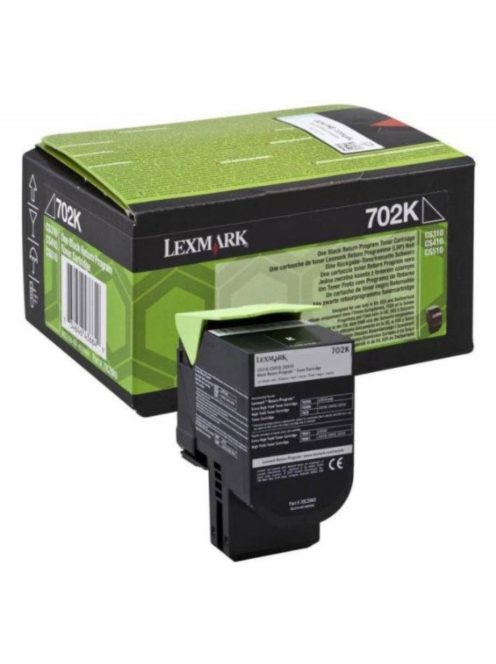 Lexmark CS31 / 41 / 51x Black CRTG Return (Original)