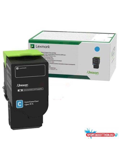 Lexmark CS/CX421 Cyan toner 1,4 K (Eredeti) (Eredeti) 78C20C0