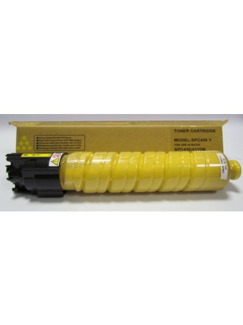 RICOH SPC430 / C431 TONER. YELLOW (For use)