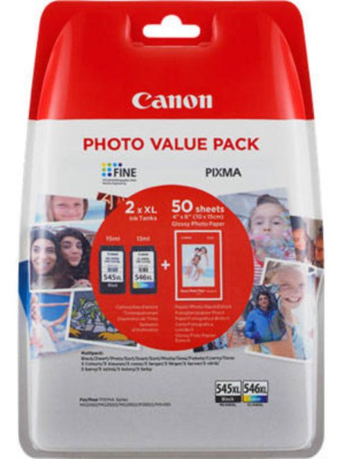 Canon PG545XL + CL546XL + 10x15 GP501 Multipack / Original /